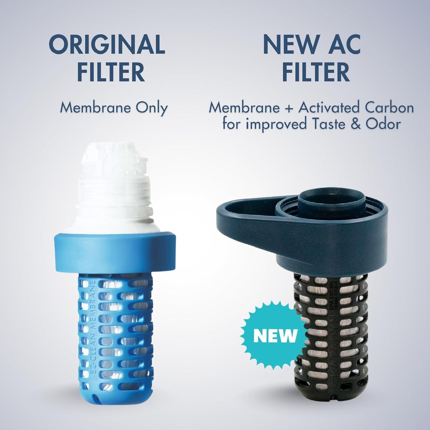 image:imageEZClean Membrane Filter Cartridge for Katadyn Be Free Water Filters For Endurance Sports Camping and Backpacking 80196411 Count Pack of 1