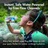 image:imageKatadyn BeFree Collapsible Water Filter Bottle 06L for Hiking Trail Running amp Backpacking  Ultralight 59g Squeeze Filter Removes Bacteria Protozoa amp Sediment BPAFree EZClean Membrane06L  Slate Blue
