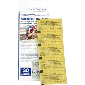 image:imageMicropur MP1 30 Pack Drinking Water Purification Tablets for Camping Backpacking Hiking International Travel Fishing Hunting Emergency Situations