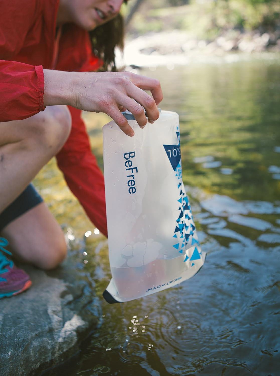 image:imageKatadyn BeFree 30L Water Filter Fast Flow 01 Micron EZ Clean Membrane for Personal or Small Group Camping Backpacking or Emergency Preparedness 8019640Water Filter