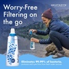 image:imageKatadyn BeFree 10L Ultralight Collapsible Water Filter Bottle for Hiking Camping BackpackingClear