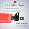 image:imageKatadyn BeFree 10L Ultralight Collapsible Water Filter Bottle for Hiking Camping BackpackingNew Model  Misty Red