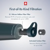 image:imageKatadyn BeFree 10L Ultralight Collapsible Water Filter Bottle for Hiking Camping BackpackingNew Model  Slate Blue
