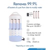 image:imageTRK Drip Ceradyn Gravity Personal or Group Water Filter LongLasting Up to 150000L Cleanable 02 Micron Ceramic Elements for RV Cabins Base Camps and Emergency PreparednessWater Filter