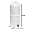 image:imageTRK Drip Ceradyn Gravity Personal or Group Water Filter LongLasting Up to 150000L Cleanable 02 Micron Ceramic Elements for RV Cabins Base Camps and Emergency PreparednessWater Filter